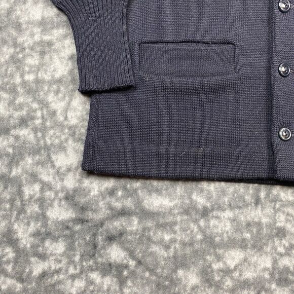 VTG Broadway Knitting Mills Sweater Size M Wool Varsity Letterman Oakmont HS 70s - Picture 5 of 14